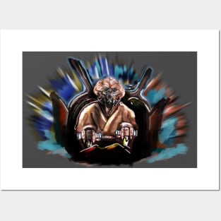 Plo Koon starfighter Posters and Art